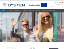 Tablet Screenshot of dysten.pl